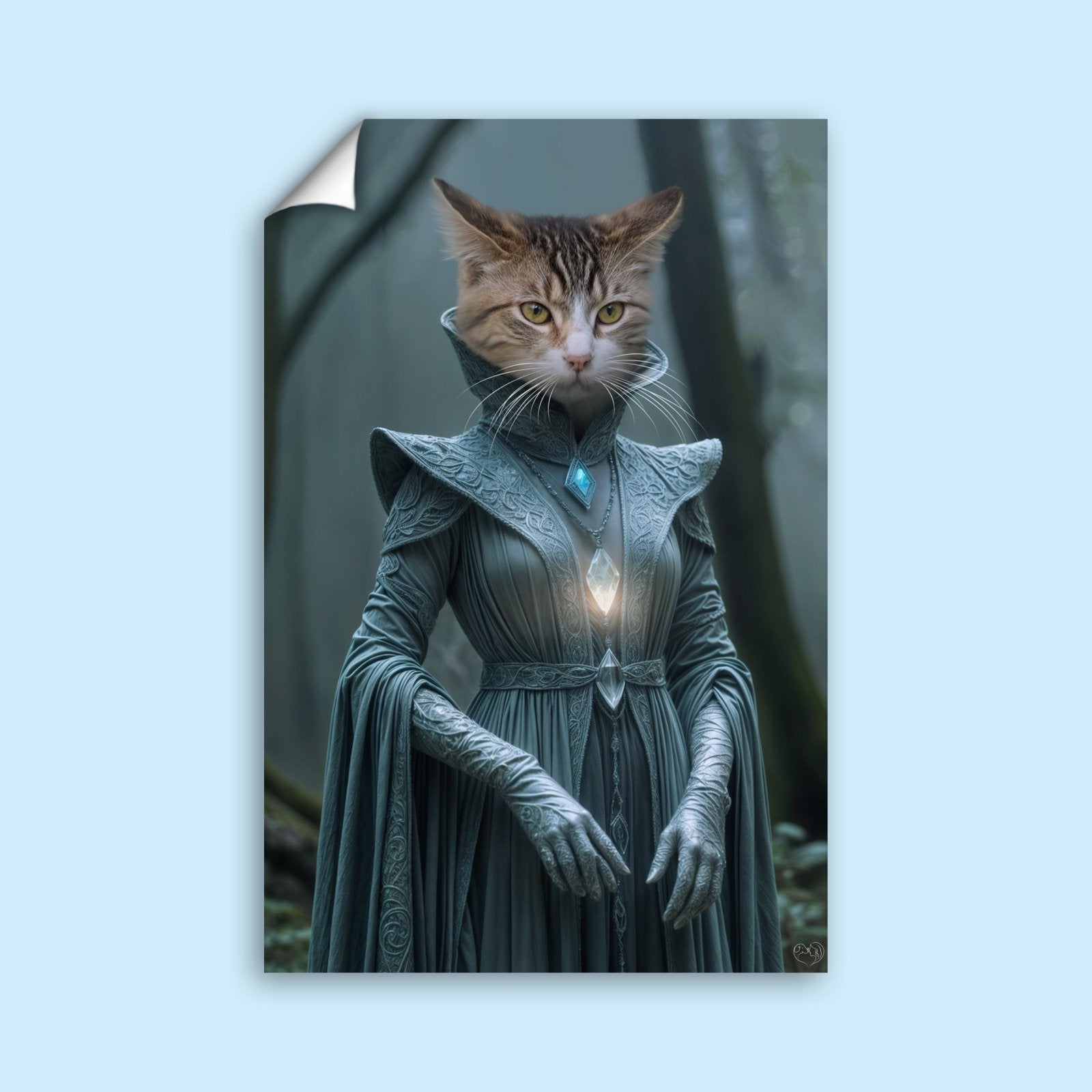 The Mystical Empress - Custom Pet Portrait - 1 Pet - Furr and Family
