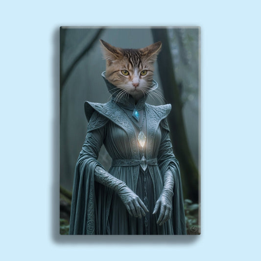 The Mystical Empress - Custom Pet Portrait - 1 Pet - Furr and Family