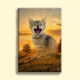 The Nature Pet Art - Custom Pet Portrait - 1 Pet - Furr and Family