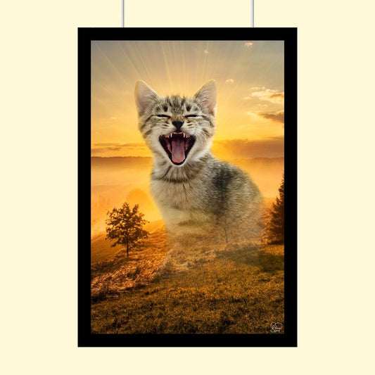 The Nature Pet Art - Custom Pet Portrait - 1 Pet - Furr and Family