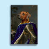 The Noble Knight - Custom Pet Portrait - 1 Pet - Furr and Family