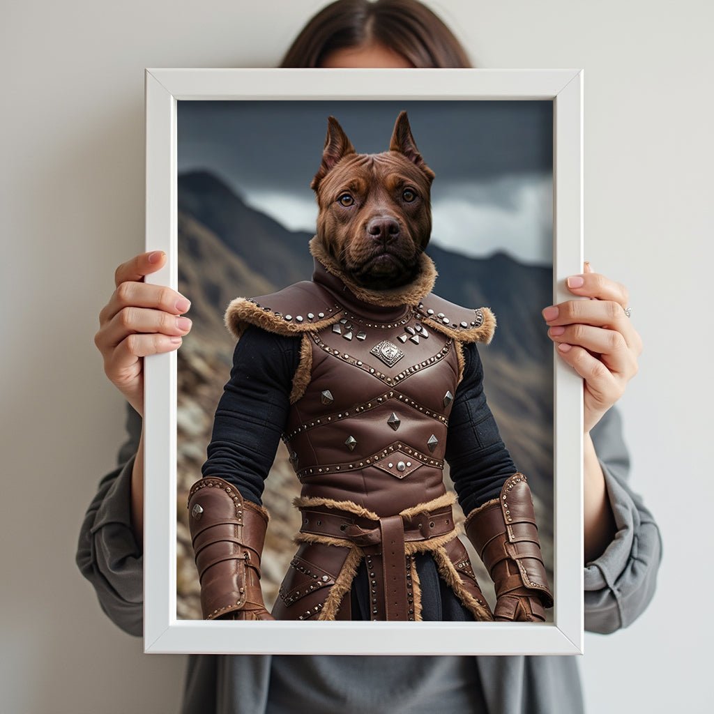 The Noble Protector - Custom Pet Portrait - 1 Pet - Furr and Family