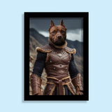 The Noble Protector - Custom Pet Portrait - 1 Pet - Furr and Family