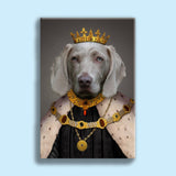 The Pawfect King - Custom Pet Portrait - 1 Pet - Furr and Family