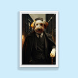 The Pawsh Blinder - Custom Peaky Blinder Pet Portrait - peaky blinder - 1 Pet - Furr and Family