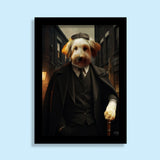 The Pawsh Blinder - Custom Peaky Blinder Pet Portrait - peaky blinder - 1 Pet - Furr and Family