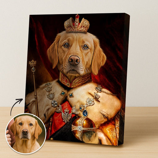 The Prince Ruler - Custom Pet Portrait - 1 Pet - Furr and Family