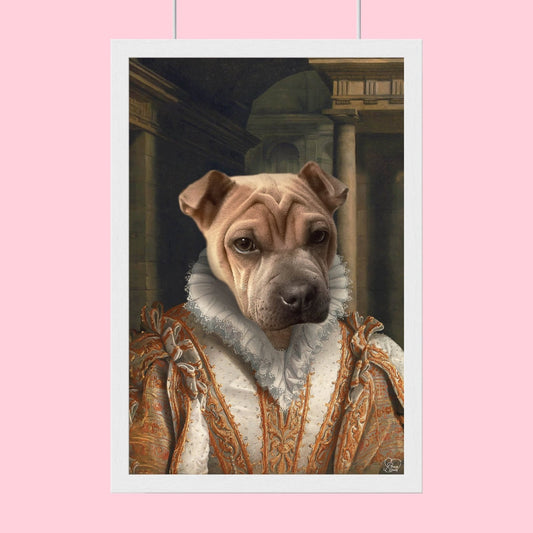 The Princess Pet - Custom Pet Portrait - 1 Pet - Furr and Family