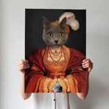The Regal Countess - Custom Pet Portrait - 1 Pet - Furr and Family