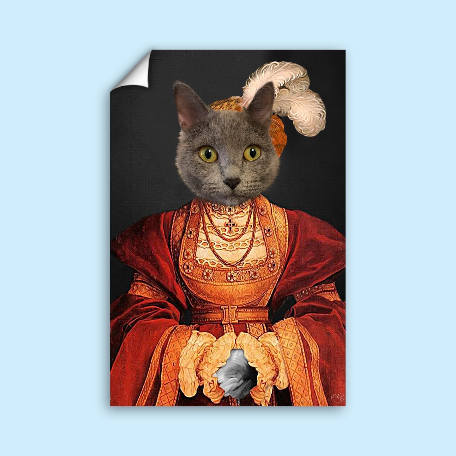 The Regal Countess - Custom Pet Portrait - 1 Pet - Furr and Family