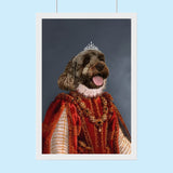 The Regal Monarch Custom Pet Portrait - 1 Pet - Furr and Family