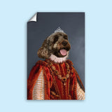 The Regal Monarch Custom Pet Portrait - 1 Pet - Furr and Family