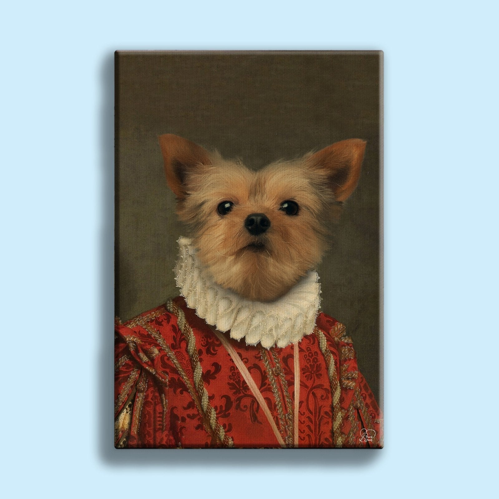 The Renaissance Pet Prince - Custom Pet Portrait - 1 Pet - Furr and Family