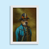 The Royal Lieutenant - Custom Pet Portrait - 1 Pet - Furr and Family