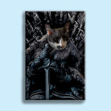 The Throne Guardian Pet Portrait - 1 Pet - Furr and Family