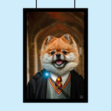 The Wizard Custom Pet Portrait - 1 Pet - Furr and Family