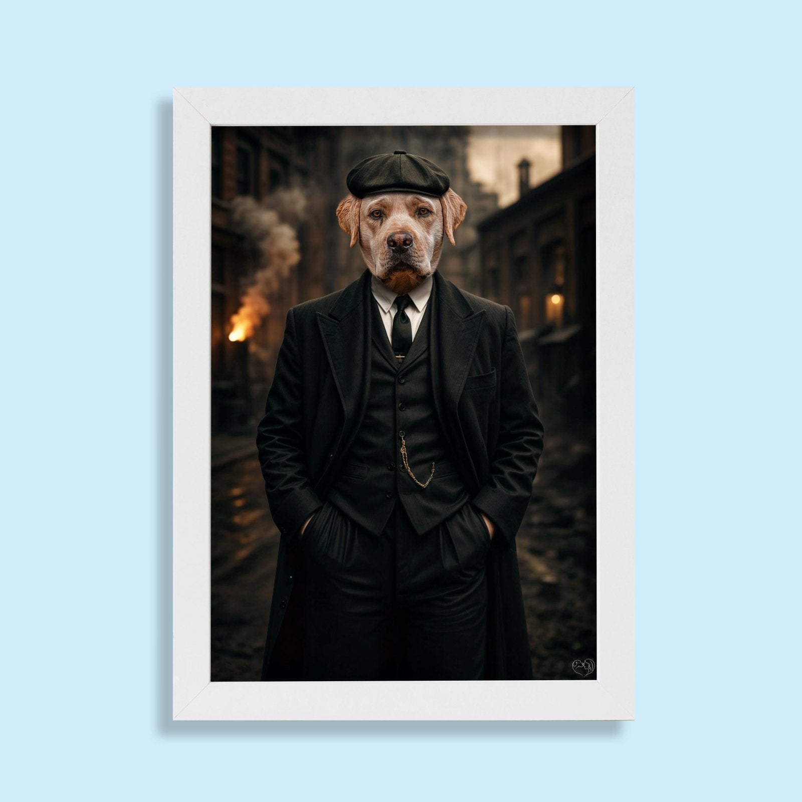 Thomas Shelby (Tommy) - Peaky Blinders Pet Portraits - peaky blinder - 1 Pet - Furr and Family