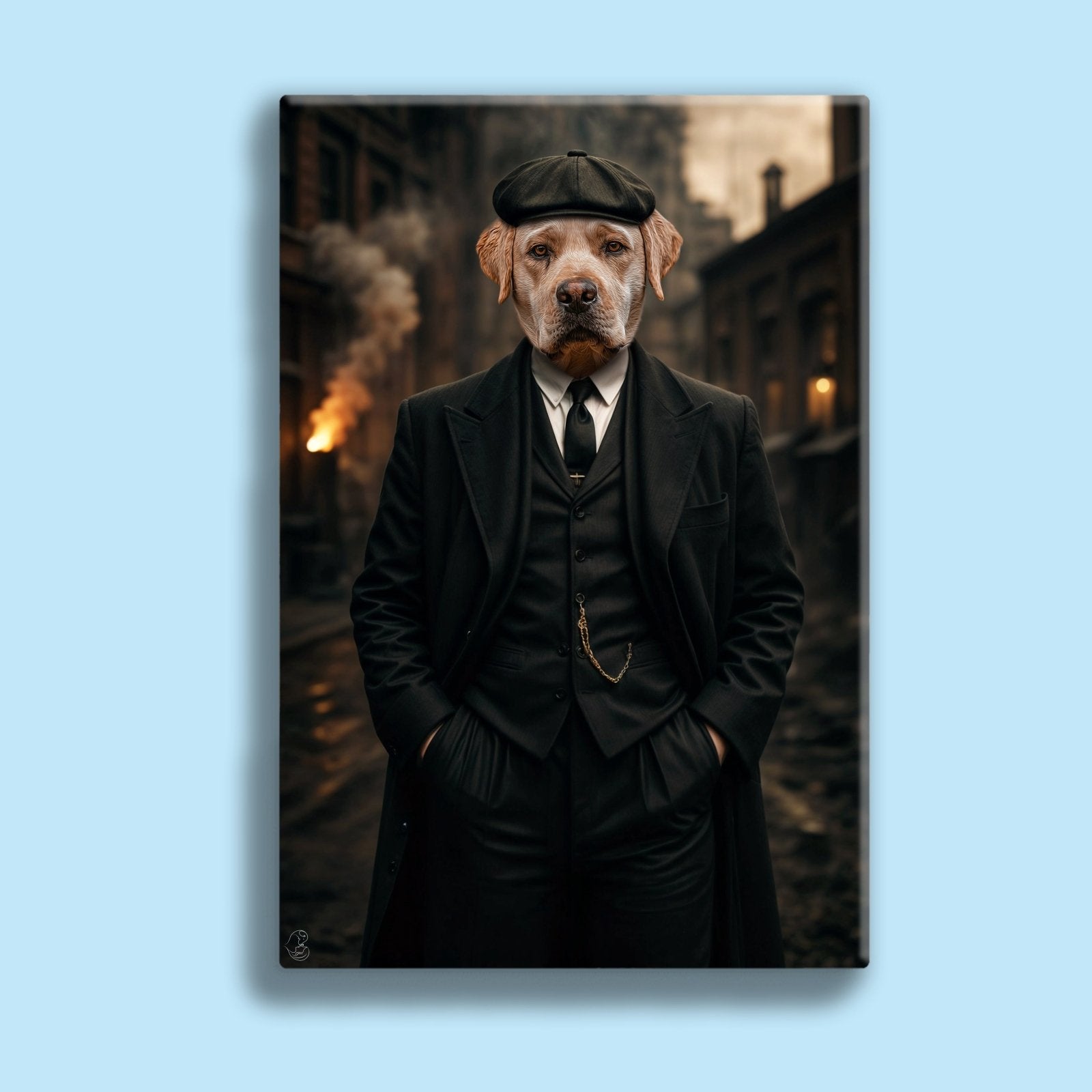 Thomas Shelby (Tommy) - Peaky Blinders Pet Portraits - peaky blinder - 1 Pet - Furr and Family