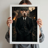 Thomas Shelby (Tommy) - Peaky Blinders Pet Portraits - peaky blinder - 1 Pet - Furr and Family