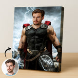 Thor - Inspired Human Portrait - Human Portrait - Male - Furr and Family