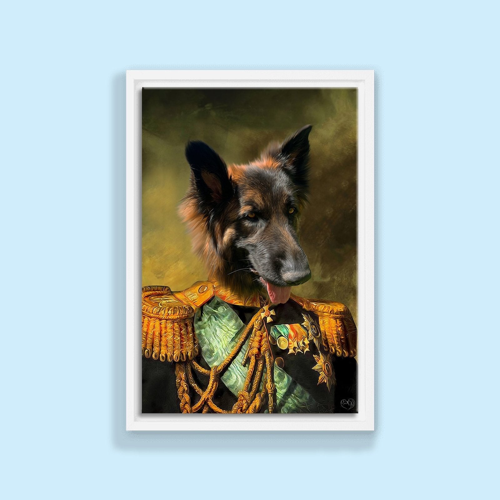 Valiant Leader Pet Portrait - 1 Pet - Furr and Family
