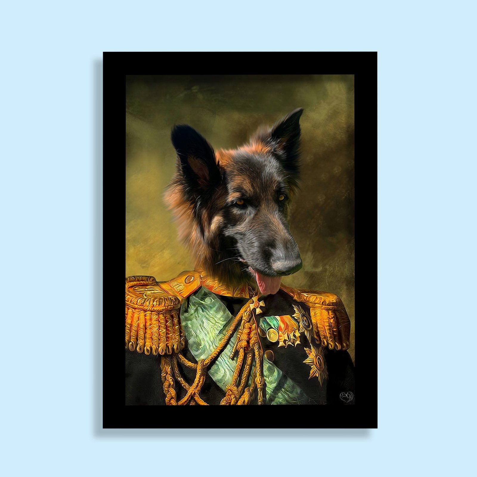 Valiant Leader Pet Portrait - 1 Pet - Furr and Family