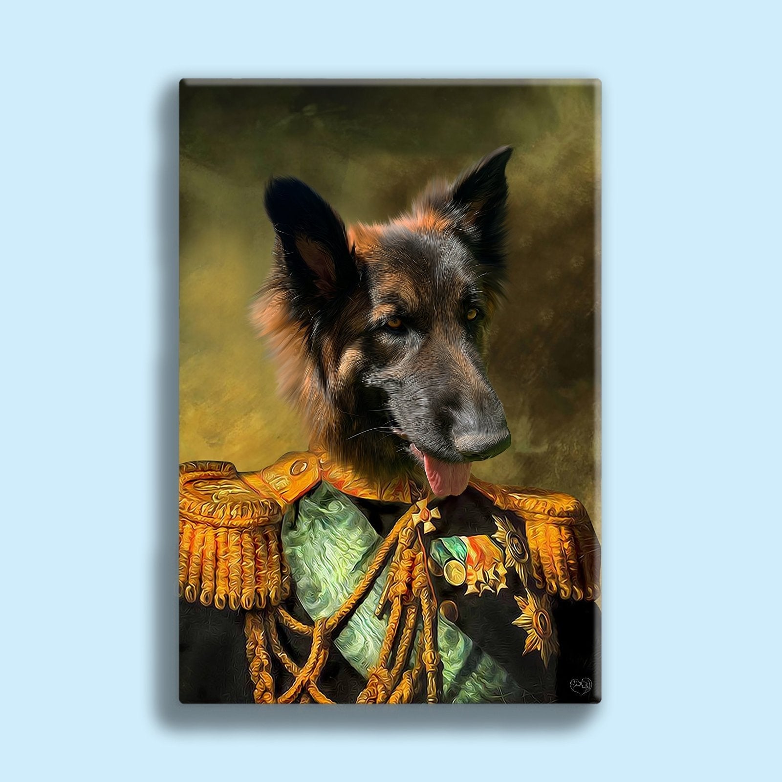 Valiant Leader Pet Portrait - 1 Pet - Furr and Family