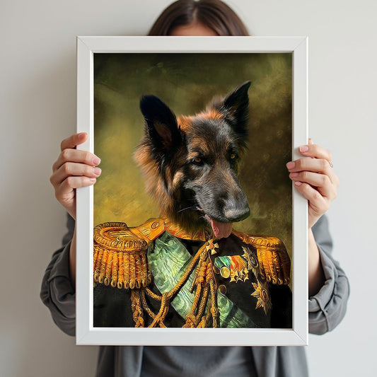 Valiant Leader Pet Portrait - 1 Pet - Furr and Family