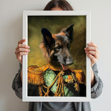 Valiant Leader Pet Portrait - 1 Pet - Furr and Family