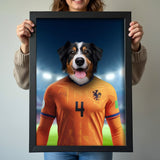 Virgil van Dog – Dutch Defender Pet Portrait - 1 Pet - Furr and Family