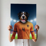 Virgil van Dog – Dutch Defender Pet Portrait - 1 Pet - Furr and Family