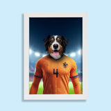 Virgil van Dog – Dutch Defender Pet Portrait - 1 Pet - Furr and Family