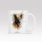 Watercolor Pet illustration  - Custom Mug