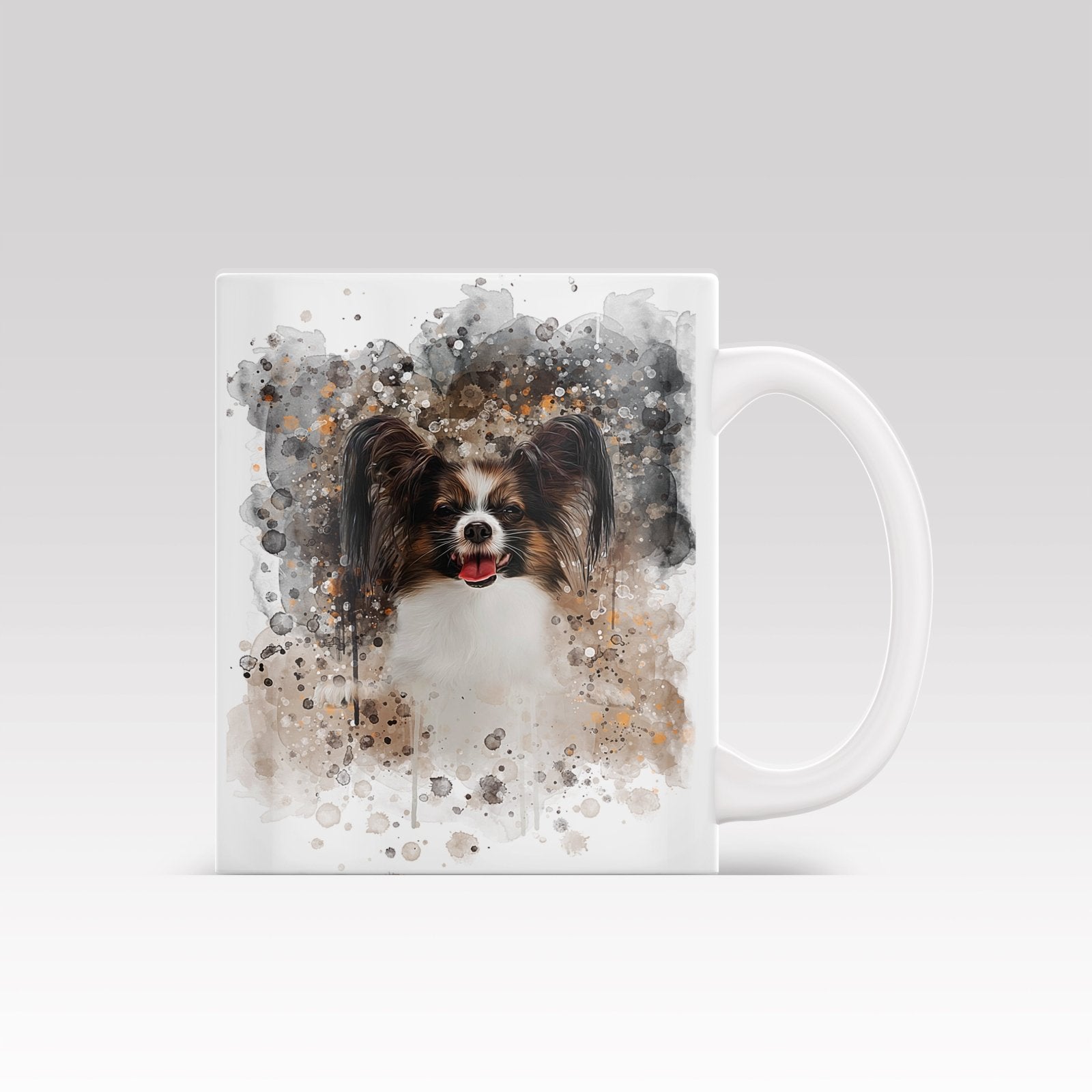 Watercolor Art Style - Custom Mug - 1 Pet - Furr and Family