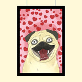 Watercolor Drawing Art - Custom Pet Portrait - 1 Pet - Furr and Family