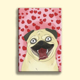 Watercolor Drawing Art - Custom Pet Portrait - 1 Pet - Furr and Family