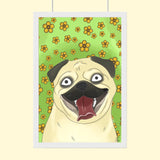 Watercolor Drawing Art - Custom Pet Portrait - 1 Pet - Furr and Family