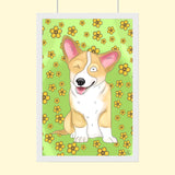 Watercolor Drawing Full Body Art - Custom Pet Portrait - 1 Pet - Furr and Family