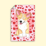 Watercolor Drawing Full Body Art - Custom Pet Portrait - 1 Pet - Furr and Family