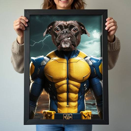 Woof verine - Custom Pet Portrait - 1 Pet - Furr and Family