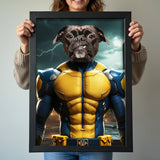 Woof verine - Custom Pet Portrait - 1 Pet - Furr and Family