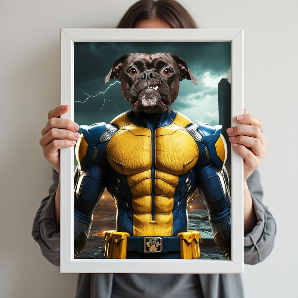 Woof verine - Custom Pet Portrait - 1 Pet - Furr and Family