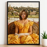 Yellow Dress Regency Lady Portrait - Human Portrait - Female - Furr and Family